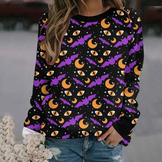 DiSandro Clothing: Women’s Halloween Print Sweatshirt