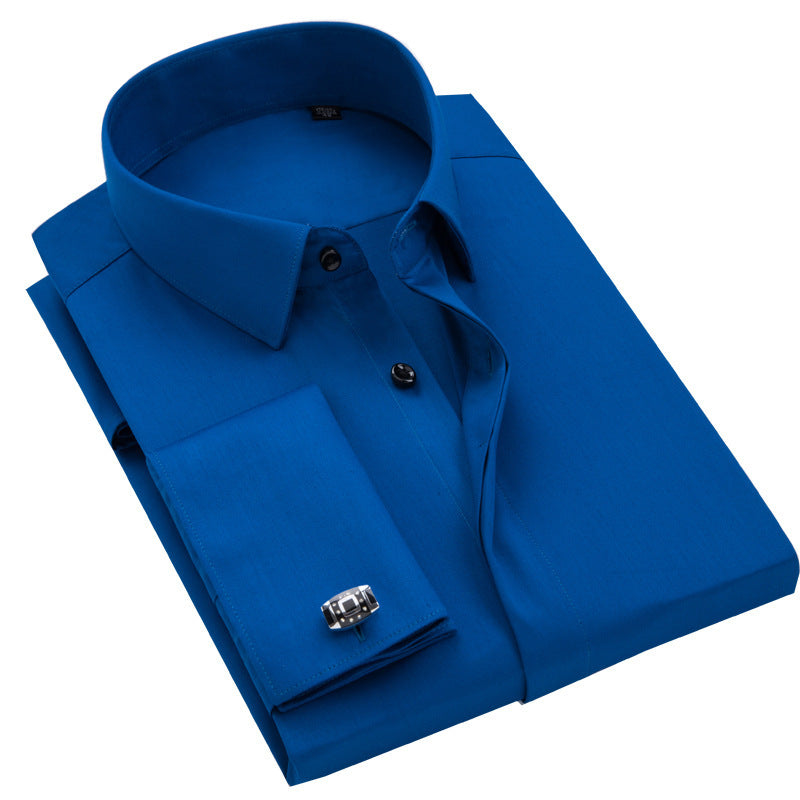 DiSandro Clothing: Slim Fit French Cuff Bamboo Fiber Dress Shirt
