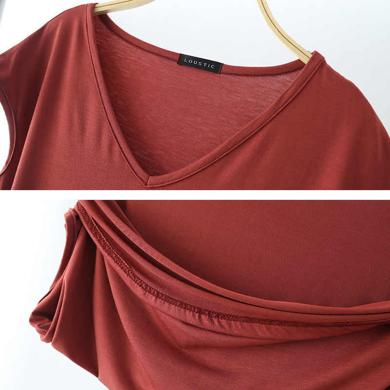 DiSandro Clothing: Women's V-Neck Modal T-Shirt