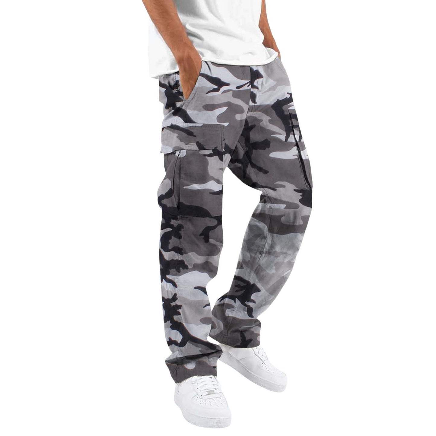 DiSandro Clothing: Men’s Loose Fit Camouflage Trousers / Pants