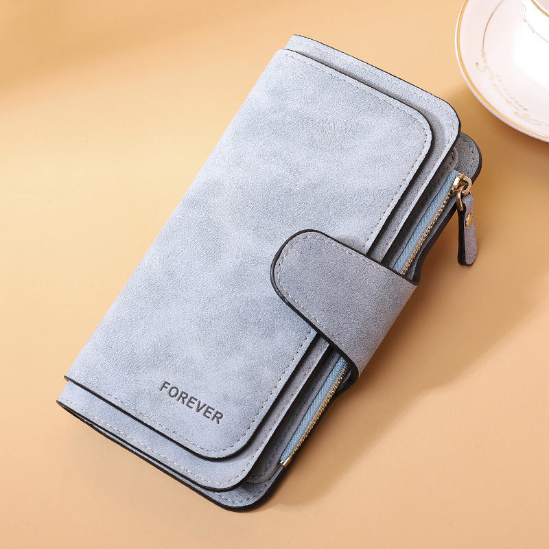 DiSandro Clothing: Women's Vegan Leather Trifold Fold Wallet