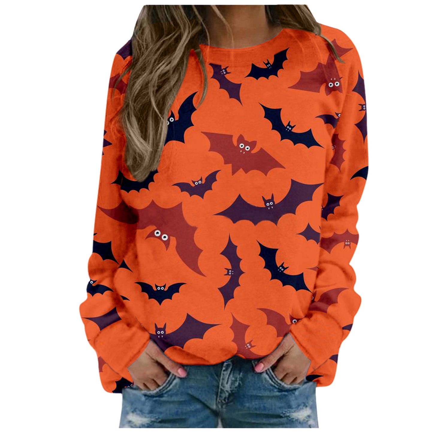 DiSandro Clothing: Women’s Halloween Print Sweatshirt