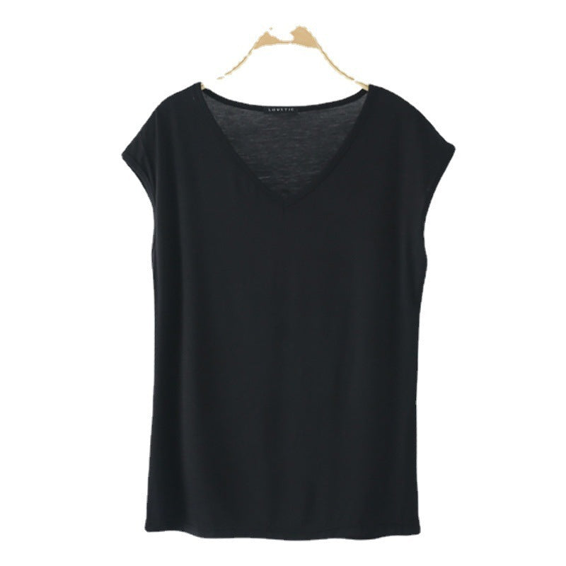 DiSandro Clothing: Women's V-Neck Modal T-Shirt