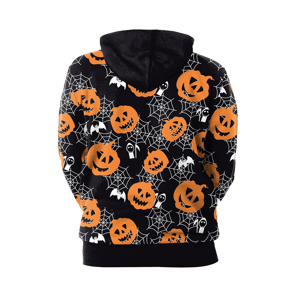 DiSandro Clothing: Unisex Halloween Print Street Style Hoodie