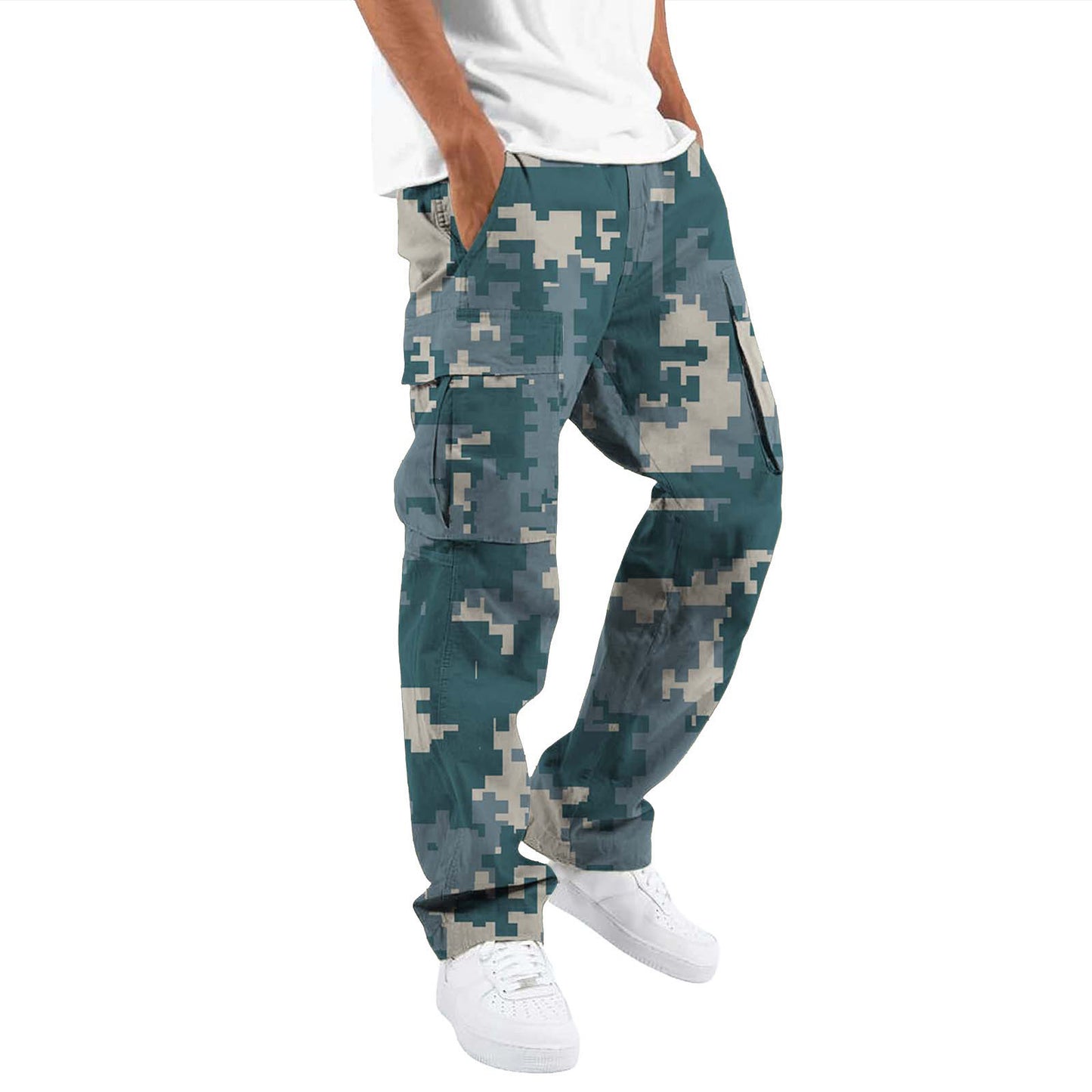 DiSandro Clothing: Men’s Loose Fit Camouflage Trousers / Pants