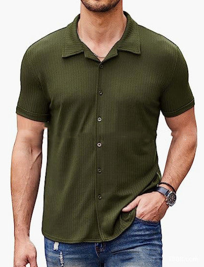 DiSandro Clothing: Men's Button-Up Polo Shirt