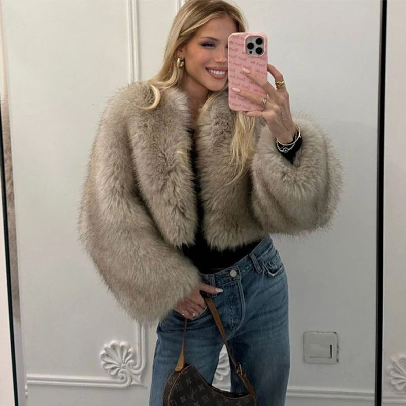 DiSandro Clothing: Women's Faux Fur Coat