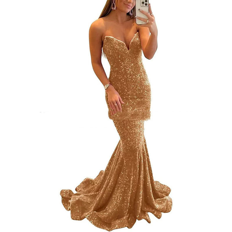 The Rosalina Series 2 - Sequined Mermaid Evening Gowns