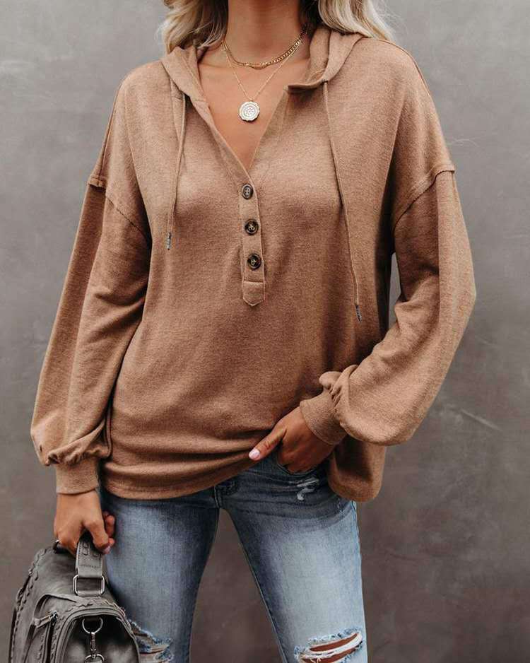 DiSandro Clothing: Women’s Loose Fit Long Sleeve Hoodie