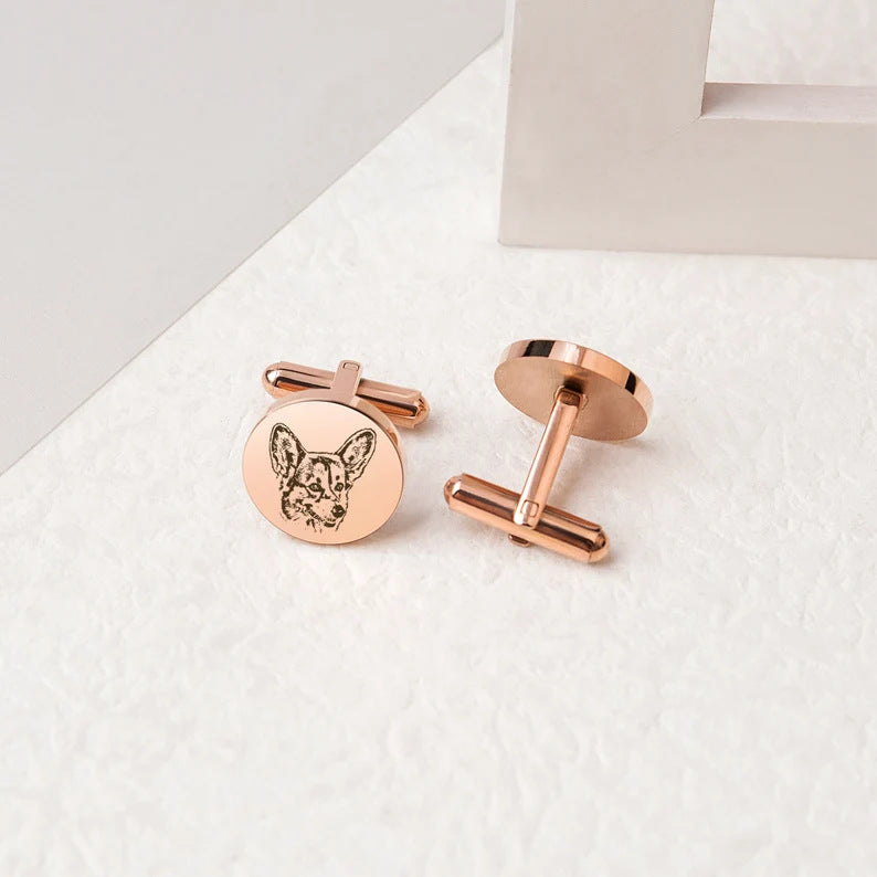 Pet Commemorative Cufflinks