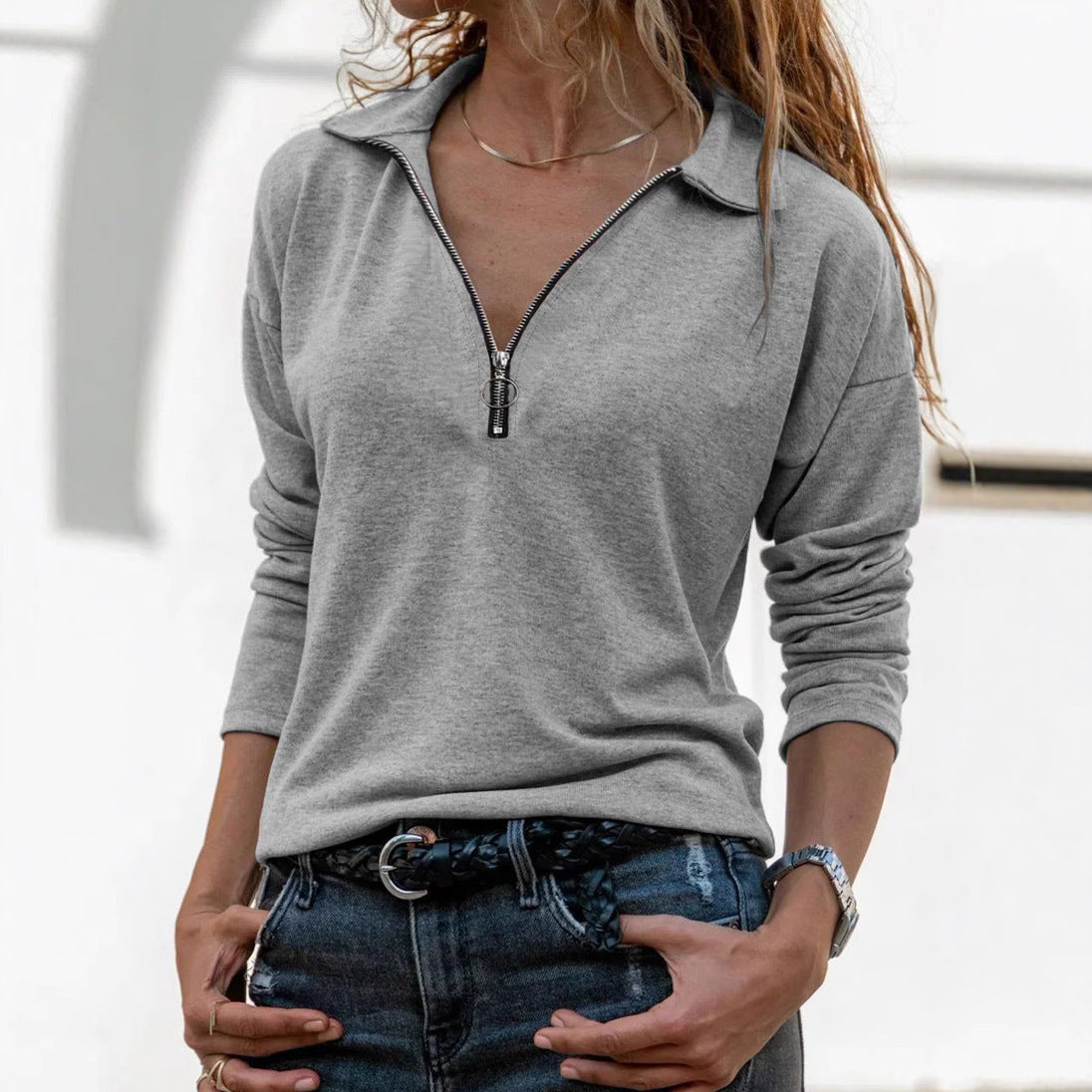 DiSandro Clothing: Women's Long Sleeve Sweater