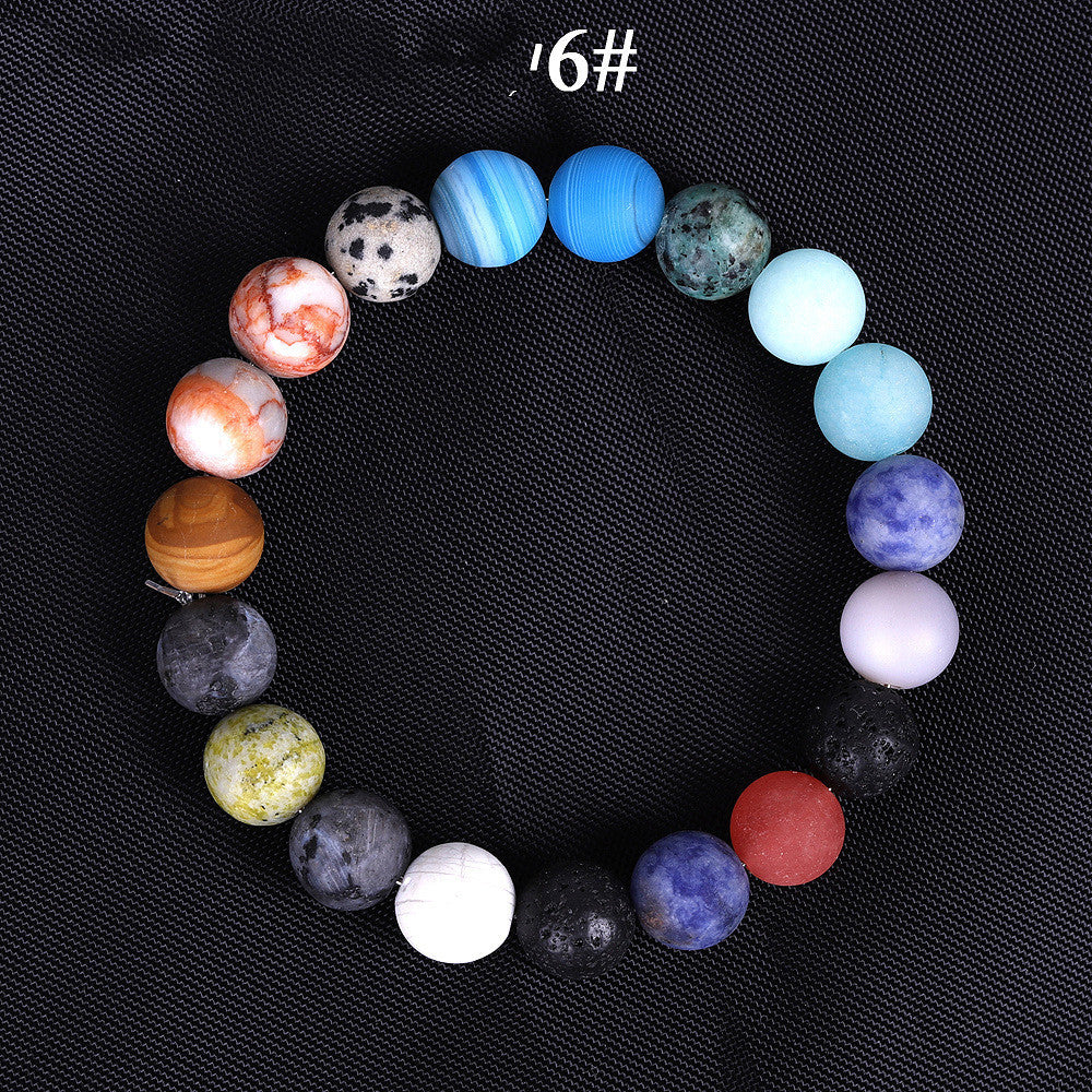 DiSandro Clothing: Natural Stone Solar System Bracelet