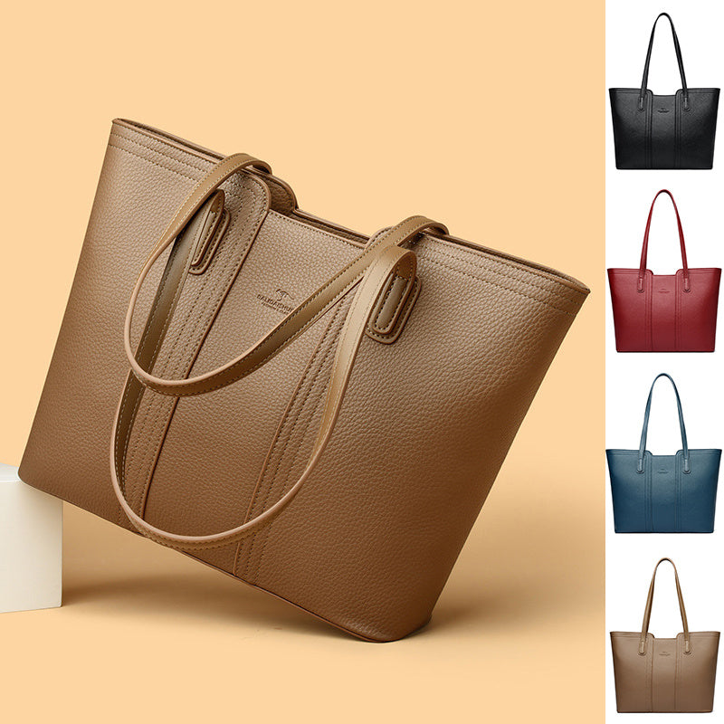 The Fiora - Genuine Leather Tote Bag
