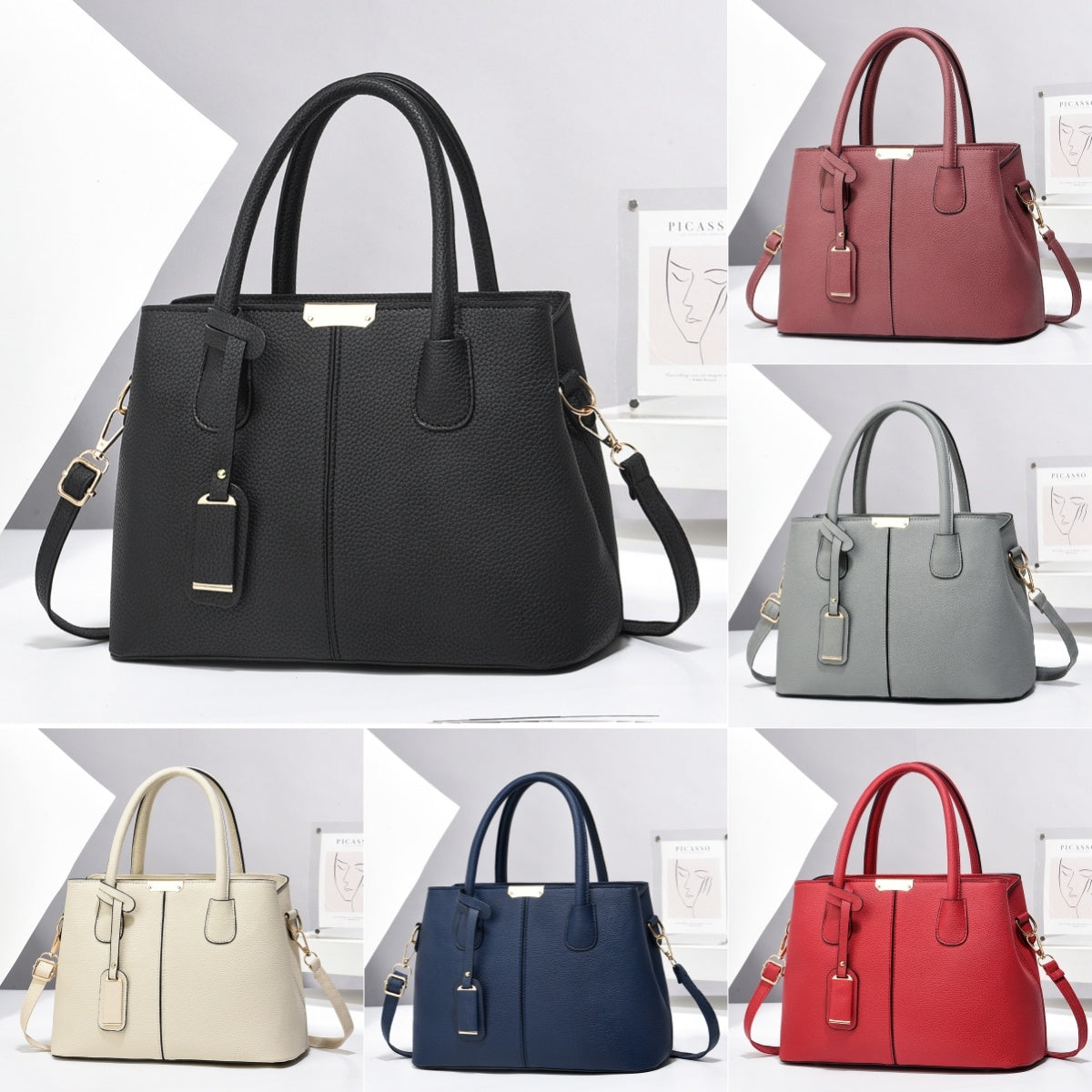 The Francesca Grande - Vegan Leather Handbag