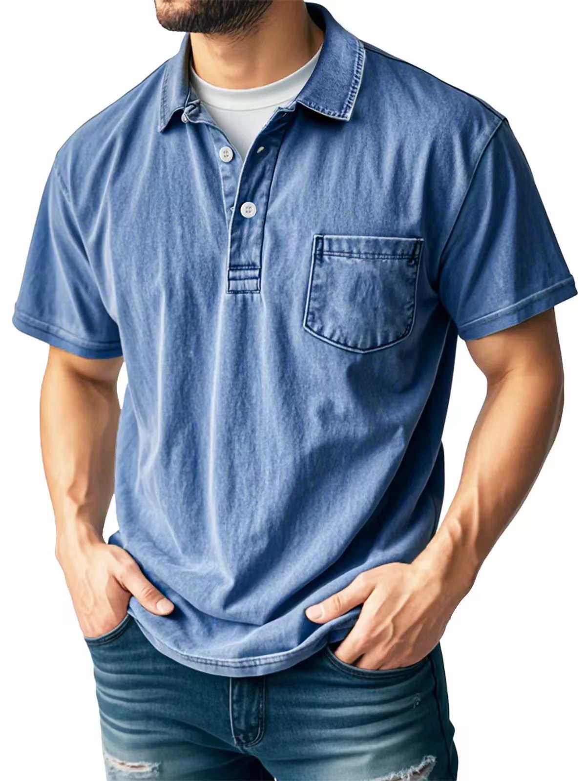DiSandro Clothing: Men's Classic Pullover Polo Shirt