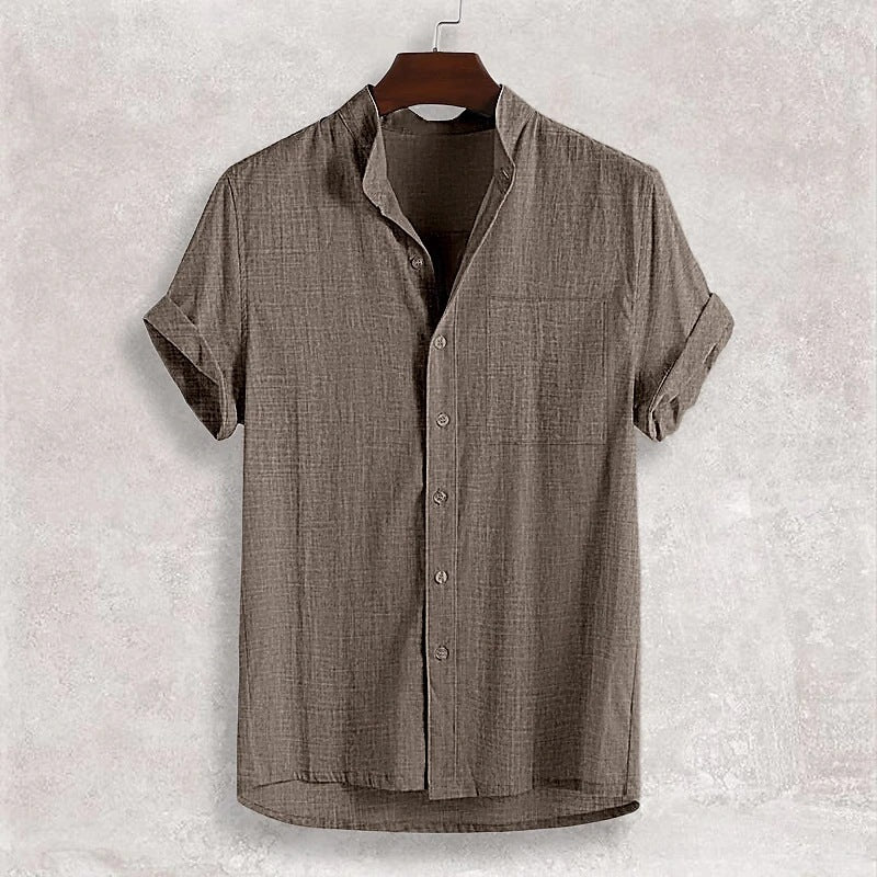DiSandro Clothing Men’s Short Sleeve Cotton Cardigan