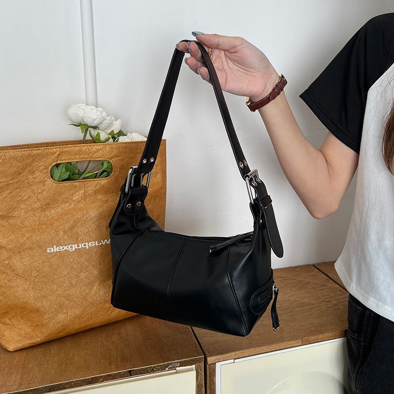 DiSandro Clothing: Women's Vegan Leather Shoulder Bag