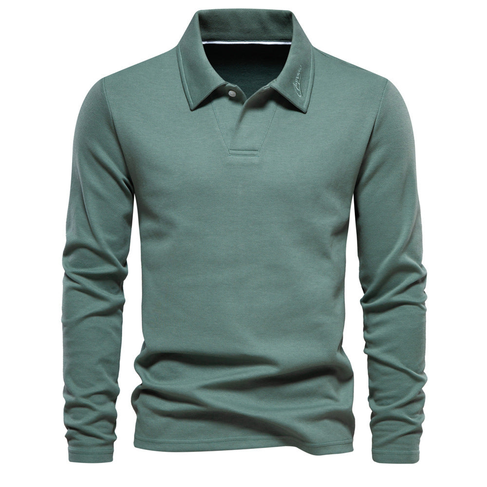 DiSandro Clothing: Men's Long Sleeve Polo Shirt