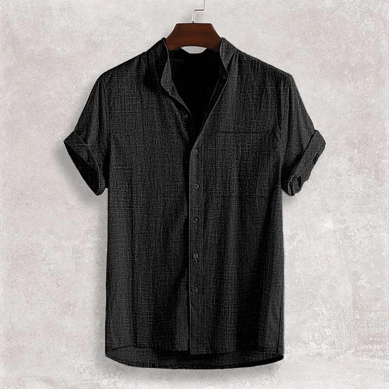 DiSandro Clothing Men’s Short Sleeve Cotton Cardigan