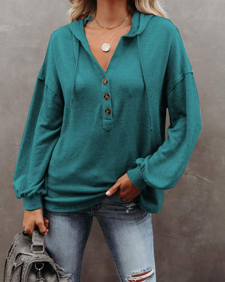 DiSandro Clothing: Women’s Loose Fit Long Sleeve Hoodie