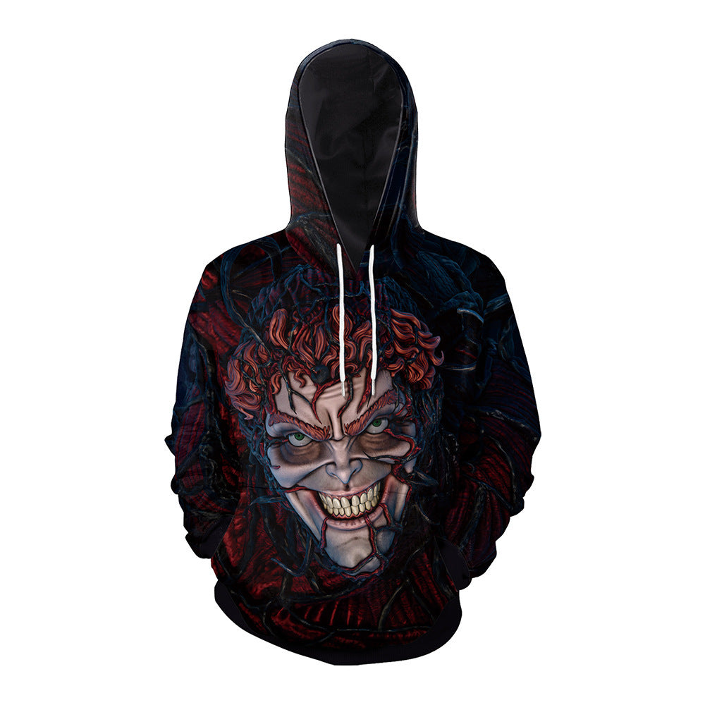 DiSandro Clothing: Unisex Halloween Print Street Style Hoodie