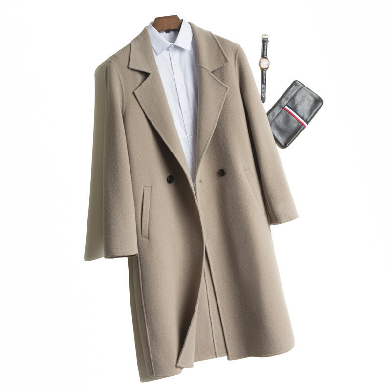 DiSandro Clothing: Men's Full Length Cashmere Wool Overcoat