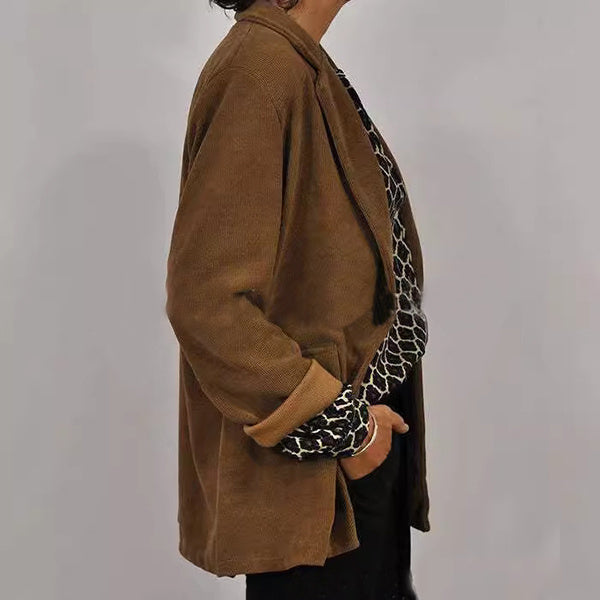 DiSandro Clothing: Women’s Lozenge Print Long Sleeve Top