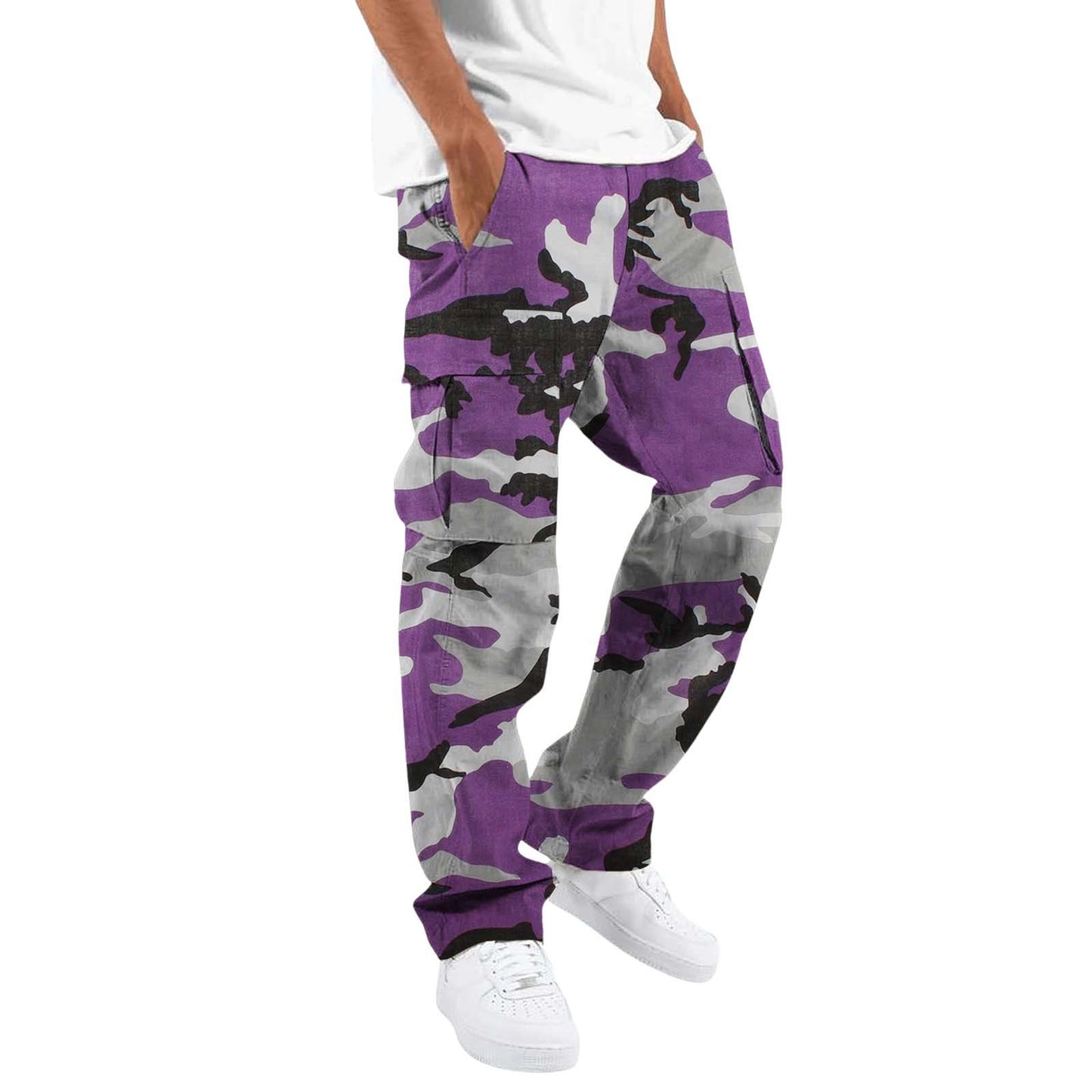 DiSandro Clothing: Men’s Loose Fit Camouflage Trousers / Pants