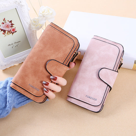 DiSandro Clothing: Women's Vegan Leather Trifold Fold Wallet