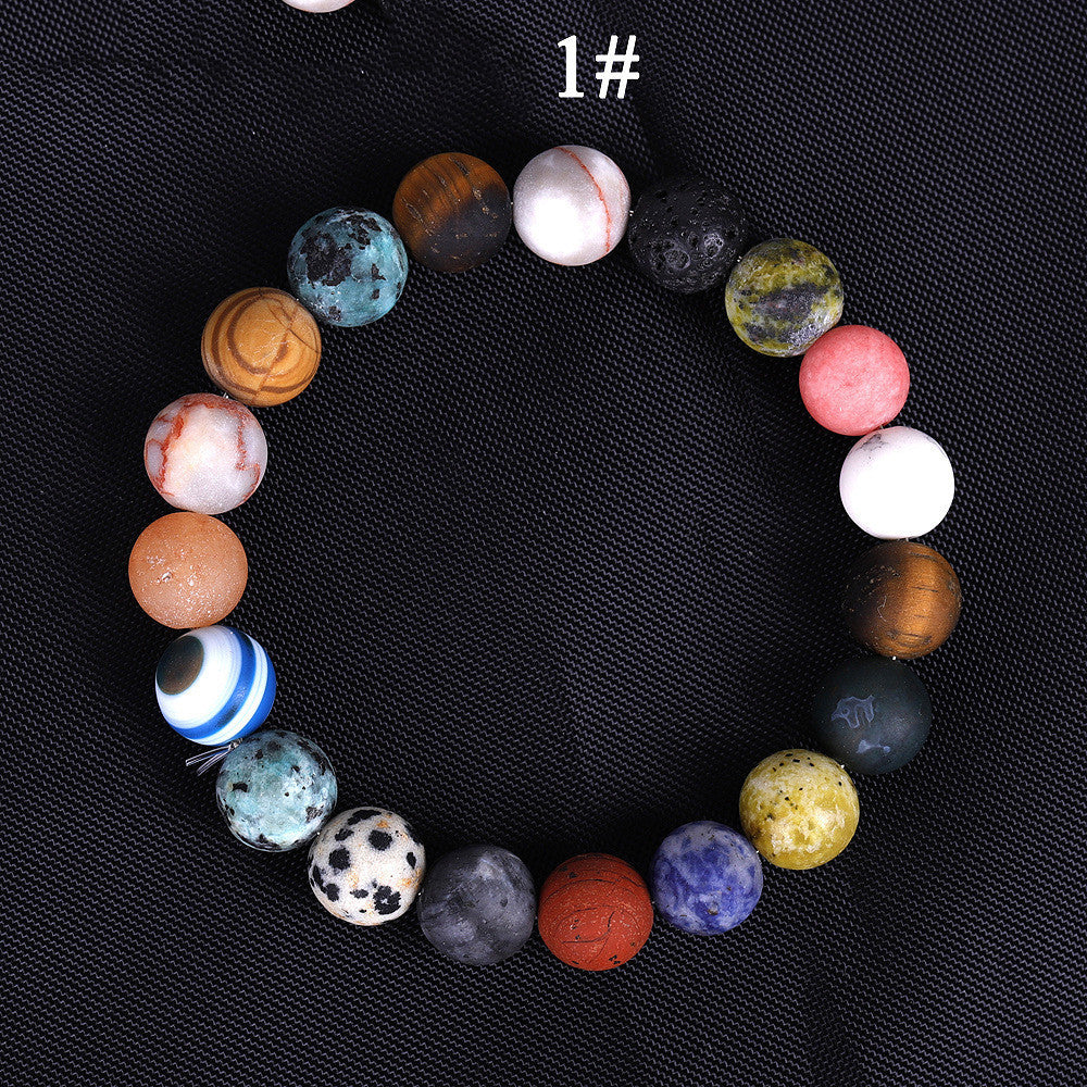 DiSandro Clothing: Natural Stone Solar System Bracelet