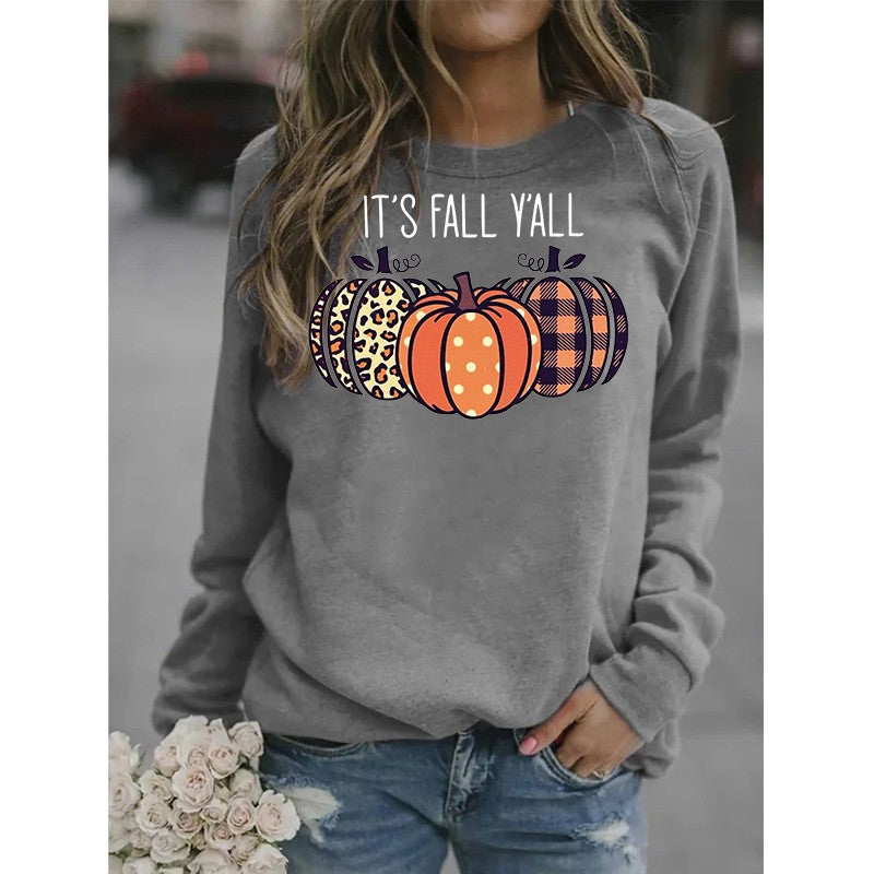 DiSandro Clothing: Women’s 3D Halloween Print Loose Fit Sweatshirt