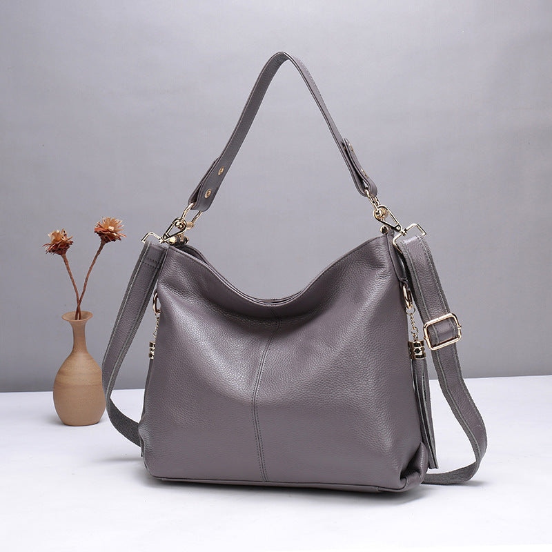 The Eleonora - Genuine Leather Baguette Bag