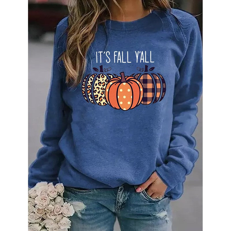 DiSandro Clothing: Women’s 3D Halloween Print Loose Fit Sweatshirt