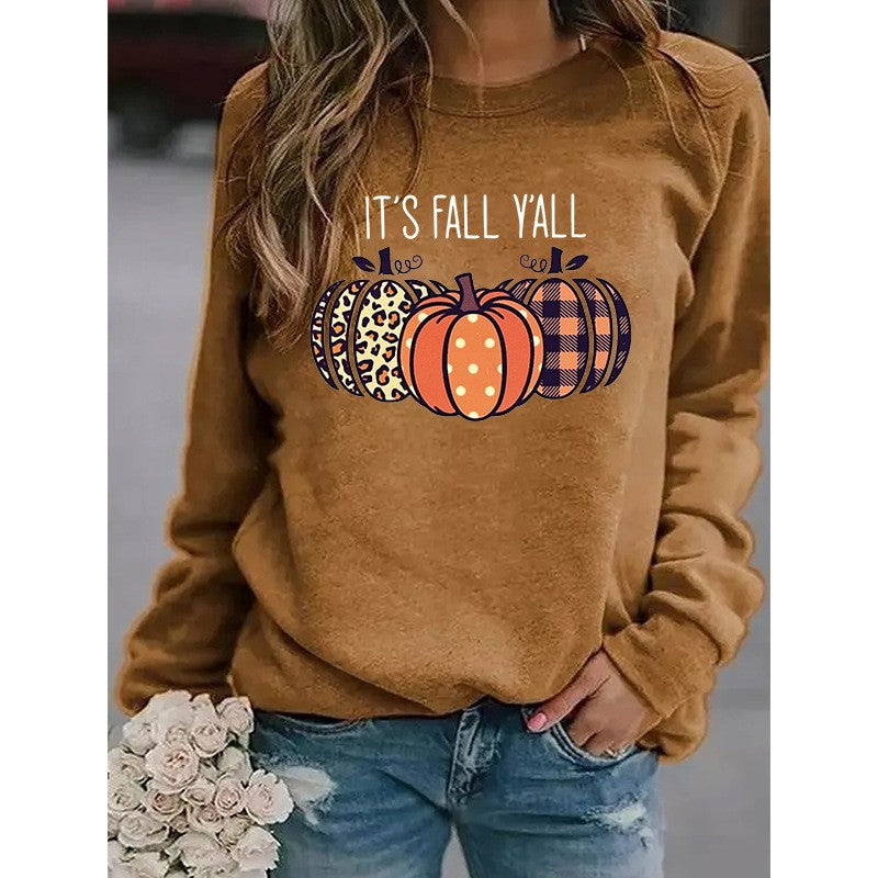 DiSandro Clothing: Women’s 3D Halloween Print Loose Fit Sweatshirt