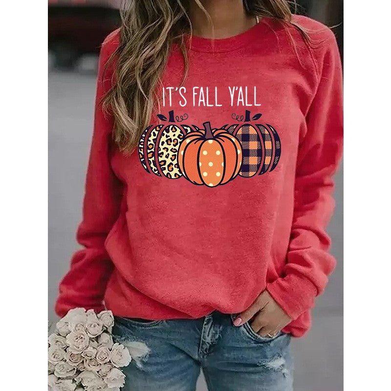 DiSandro Clothing: Women’s 3D Halloween Print Loose Fit Sweatshirt