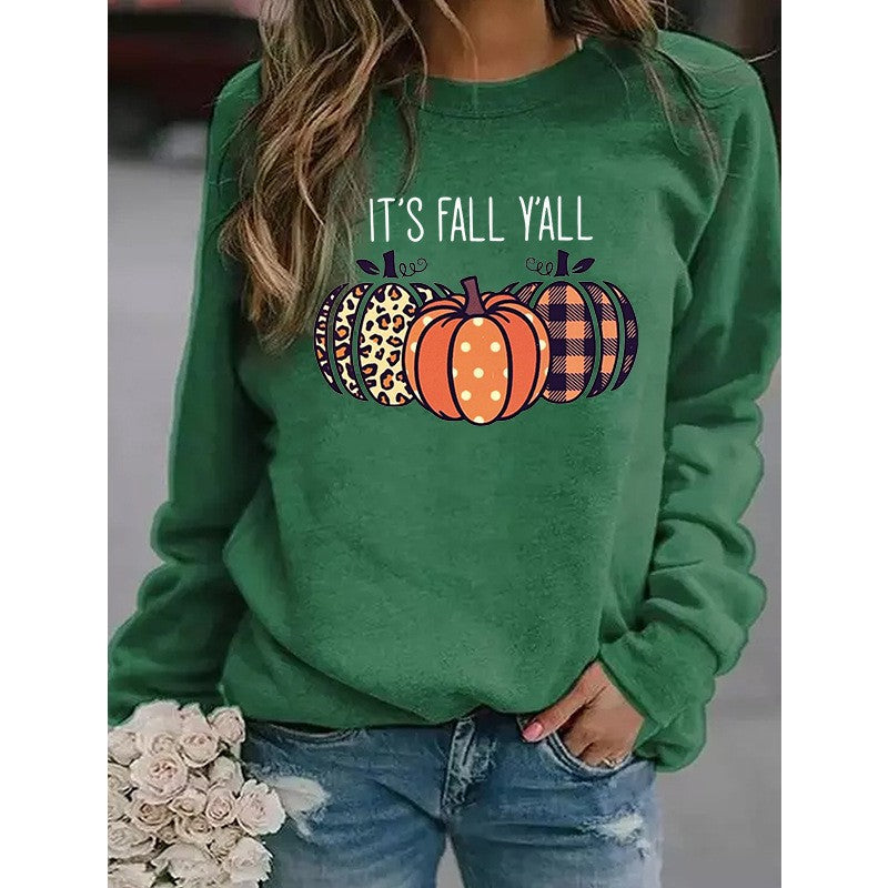 DiSandro Clothing: Women’s 3D Halloween Print Loose Fit Sweatshirt