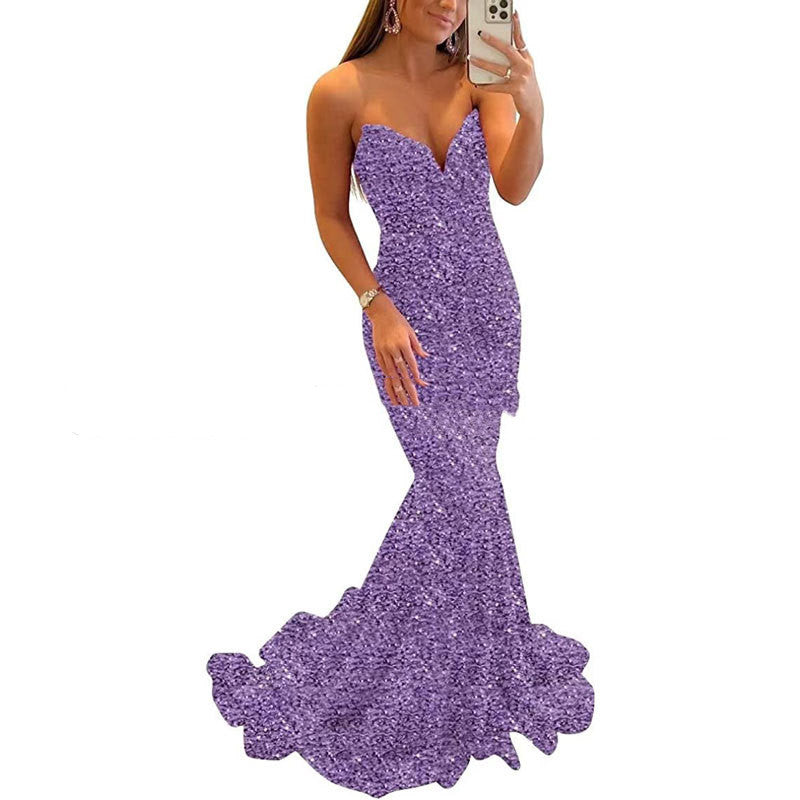 The Rosalina Series 2 - Sequined Mermaid Evening Gowns