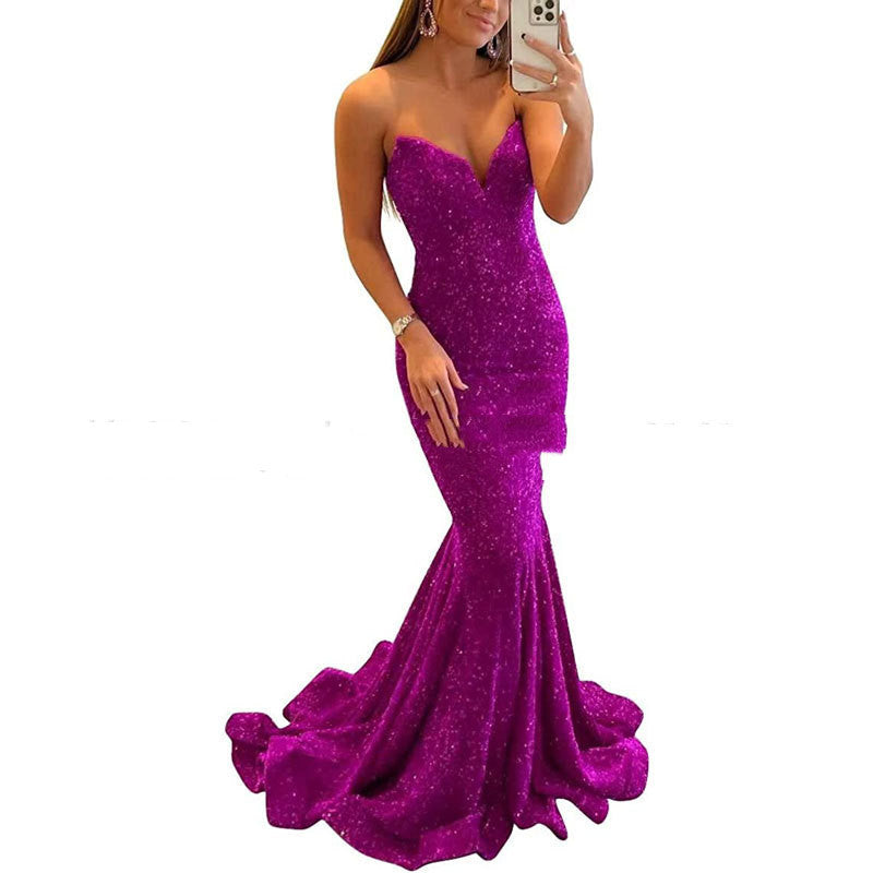 The Rosalina Series 1 - Sequined Mermaid Evening Gowns