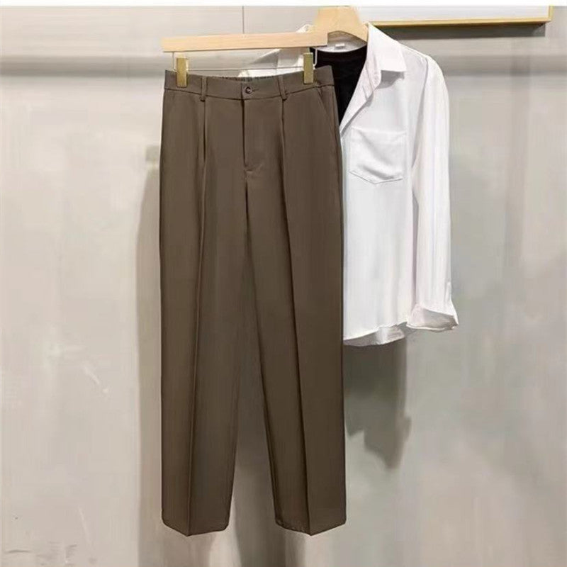 Men's Formal Wool Suit Pants