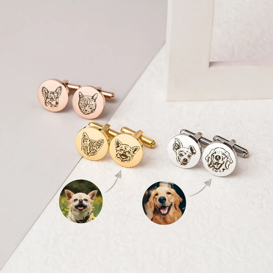 Pet Commemorative Cufflinks
