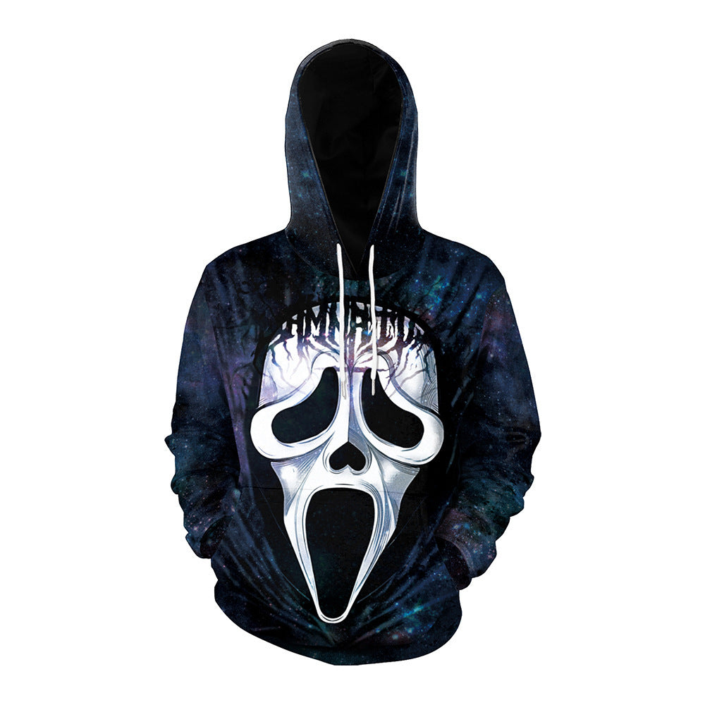 DiSandro Clothing: Unisex Halloween Print Street Style Hoodie