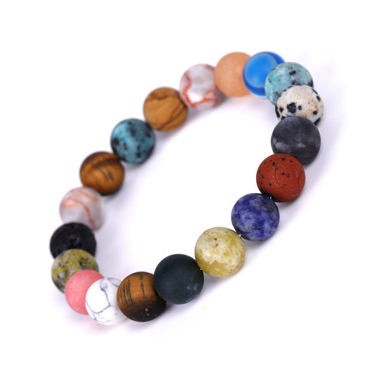 DiSandro Clothing: Natural Stone Solar System Bracelet