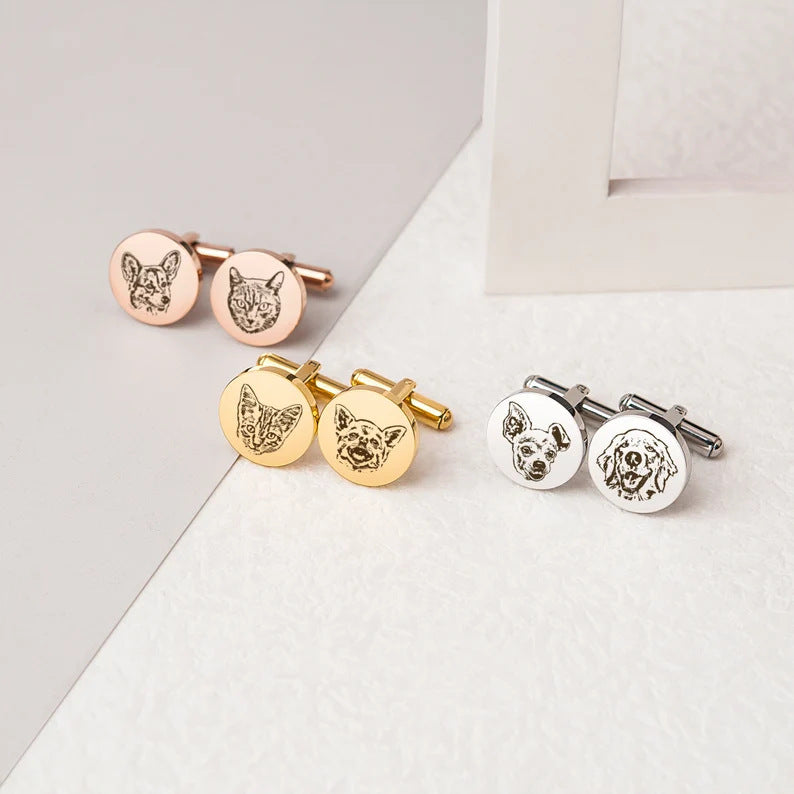 Pet Commemorative Cufflinks