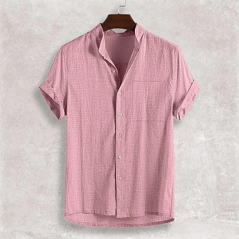 DiSandro Clothing Men’s Short Sleeve Cotton Cardigan