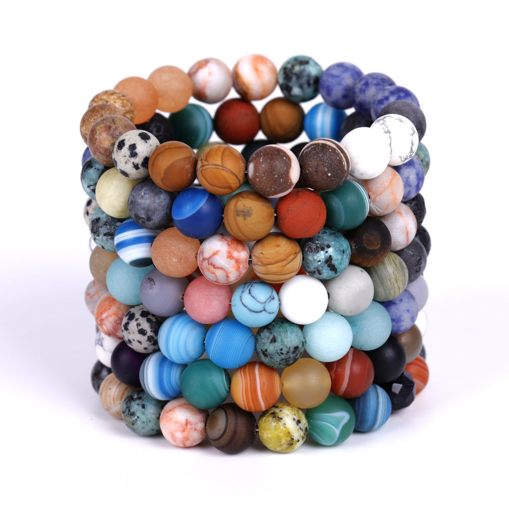 DiSandro Clothing: Natural Stone Solar System Bracelet