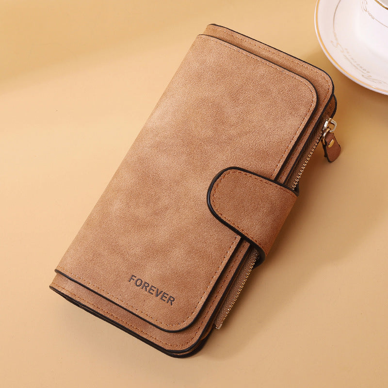 DiSandro Clothing: Women's Vegan Leather Trifold Fold Wallet