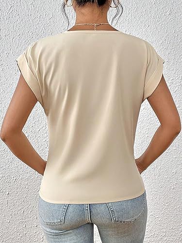 DiSandro Clothing: Women’s V-Neck Short Sleeve Top