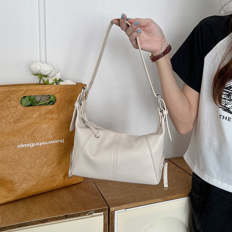 DiSandro Clothing: Women's Vegan Leather Shoulder Bag