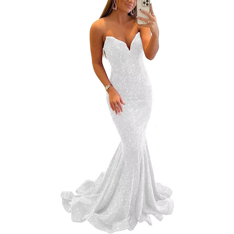 The Rosalina Series 1 - Sequined Mermaid Evening Gowns