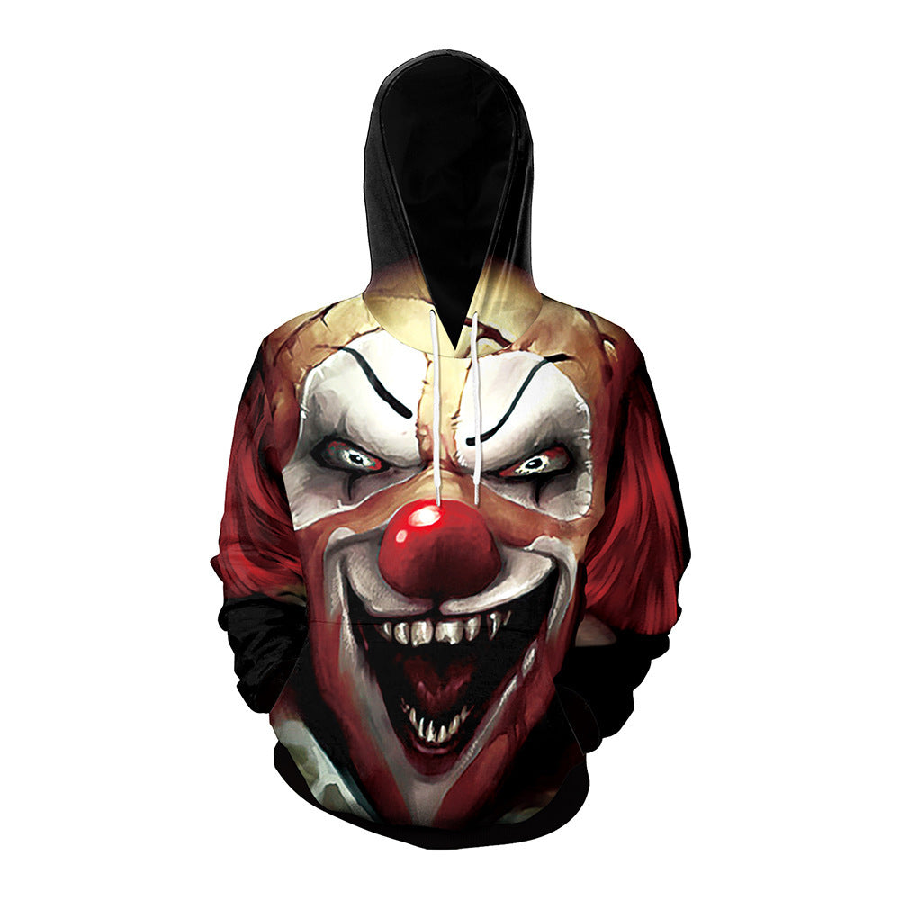 DiSandro Clothing: Unisex Halloween Print Street Style Hoodie